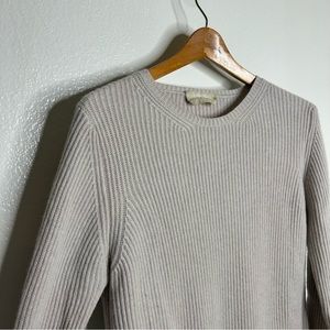 MaxMara Gray Long Sleeve Dress